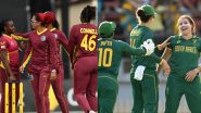 South Africa Women vs West Indies Women, 3rd Match Live Playing XI Update: हाईवोल्टेज मुकाबले में इन दिग्गजों के साथ मैदान में उतर रहीं हैं साउथ अफ्रीका और वेस्टइंडीज, दोनों टीमों की प्लेइंग इलेवन पर एक नजर