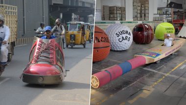 Sudha Cars Museum Enters in Guinness World Records: हैदराबाद का सुधा कार म्यूजियम अपने अनोखे वाहनों के लिए गिनीज वर्ल्ड रिकॉर्ड्स में हुआ शामिल (देखें इमेजेस)