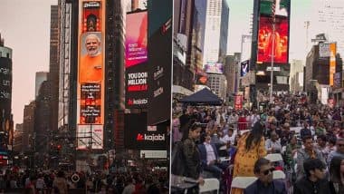 Diwali Celebration At Times Square: ‘टाइम्स स्क्वायर’ पर दिवाली का जश्न, भारतीय अमेरिकी समुदाय और अमेरिकी मित्र सेलिब्रेशन के लिए आए एक साथ