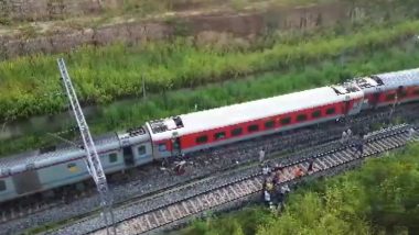 Agartala LTT Express Derailed: असम में ट्रेन हादसा, अगरतला एलटीटी एक्सप्रेस के 8 डिब्बे पटरी से उतरे, कोई हताहत नहीं! मरम्मत का काम जारी, देखें VIDEO