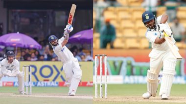 India vs New Zealand 1st Test Day 3 Stumps Scorecard: तीसरे दिन का खेल खत्म, विराट कोहली और सरफराज खान ने खेली अर्धशतकीय पारी, टीम इंडिया ने बनाए 231 रन; यहां देखें तीसरे दिन का स्कोरकार्ड