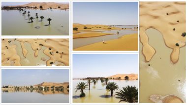 Sahara Desert Flood Video: 50 साल में पहली बार सहारा रेगिस्तान में आई बाढ़, जानें  मोरक्को में क्यों हुई इतनी बारिश?