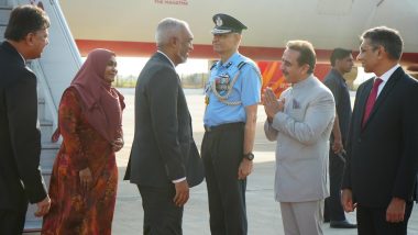 Maldives President Arrives Delhi: मालदीव के राष्ट्रपति मुइज्जू दिल्ली पहुंचे, राष्ट्रपति और पीएम मोदी से करेंगे मुलाकात