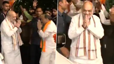 हरियाणा में तीसरी बार बनेगी BJP की सरकार; अमित शाह, राजनाथ सिंह पहुंचे पार्टी मुख्यालय