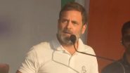 VIDEO: झारखंड के बोकारो में राहुल गांधी का बीजेपी पर तीखा हमला, कहा ,'ये अडानी,अंबानी जैसे अरबपतियों की सरकार है