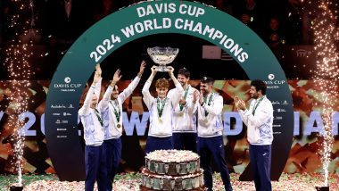 Davis Cup 2024: इटली ने नीदरलैंड को हराकर लगातार दूसरी बार जीता डेविस कप का खिताब, सिनर ने टेलोन ग्रीक्सपूअर को दी मात