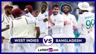 WI vs BAN Test Series 2024 Schedule: वेस्टइंडीज और बांग्लादेश के बीच खेली जाएगी रोमांचक टेस्ट सीरीज, यहां देखें पूरा कार्यक्रम