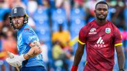 West Indies vs England 3rd ODI Match Live Scorecard: वेस्टइंडीज और इंग्लैंड के बीच खेला जा रहा हैं रोमांचक मुकाबला, बस एक क्लिक पर देखें लाइव स्कोरकार्ड