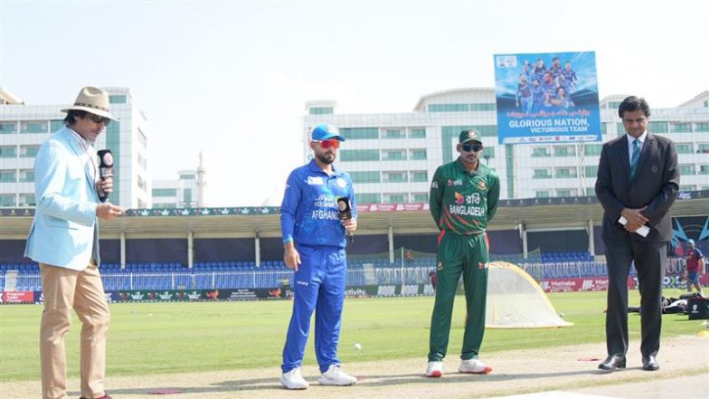Afghanistan vs Bangladesh, 2nd ODI Live Toss Update: दूसरे वनडे में बांग्लादेश के कप्तान नजमुल हुसैन शान्तो ने जीता टॉस, पहले बल्लेबाजी करने का किया फैसला