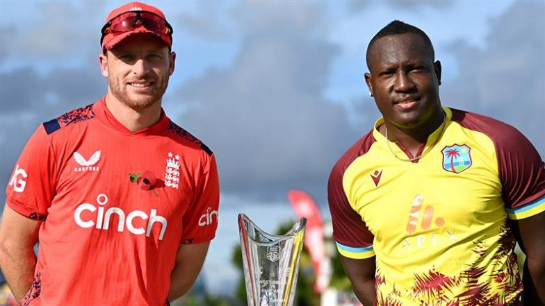 West Indies vs England, 3rd T20I Match Pitch Report And Weather Update: तीसरे टी20 मुकाबले में वेस्टइंडीज के बल्लेबाज दिखाएंगे जलवा या इंग्लैंड के गेंदबाज मचाएंगे तांडव, मुकाबले से पहले जानें पिच रिपोर्ट और बारबाडोस के मौसम का हाल