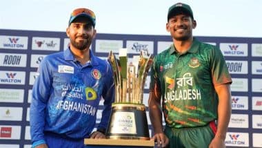 BAN vs AFG 2nd ODI 2024 Highlights: बांग्लादेश ने दूसरे वनडे में अफगानिस्तान को 68 रनों से हराकर सीरीज में 1-1 से की बराबरी; यहां देखें मैच का हाइलाइट्स