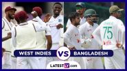 WI vs BAN 1st Test 2024 Preview: कल से खेला जाएगा वेस्टइंडीज बनाम बांग्लादेश पहला टेस्ट मुकाबला, मैच से पहले जानें हेड टू हेड रिकार्ड्स, मिनी बैटल, स्ट्रीमिंग समेत सभी डिटेल्स