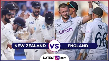 NZ vs ENG 1st Test, Christchurch Stats and Pitch Report: न्यूजीलैंड और इंग्लैंड के बीच पहला टेस्ट, यहां जानें क्राइस्टचर्च स्टेडियम के आंकड़े; पिच रिपोर्ट, सबसे ज्यादा रन और विकेट लेने वाले खिलाड़ी के नाम