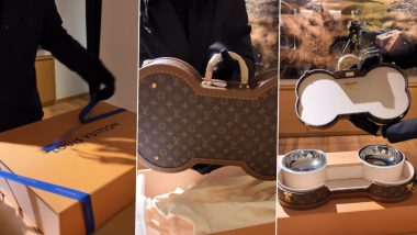 Rs 14-lakh Louis Vuitton Dog Suitcase: भारतीय बिजनेसमैन ने अपने डॉग के लिए ख़रीदा 14 लाख रुपये का लुई वुइटन सूटकेस, नेटीजेंस ने की आलोचना