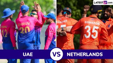 UAE vs Netherlands ODI Scorecard, ICC CWC League 2 2023-27: नीदरलैंड ने यूएई को दिया 242 रनों का टारगेट, मैक्स ओ'डॉड और विक्रमजीत सिंह ने खेली अर्धशतकीय पारी