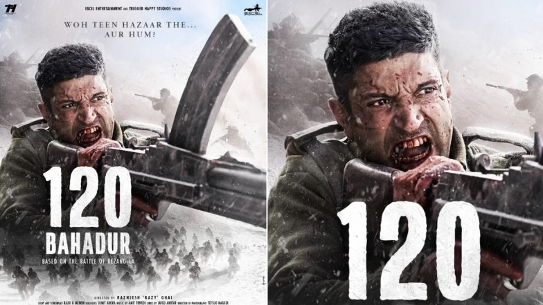 &lsquo;120 Bahadur&rsquo; Release Date: फरहान अख्तर स्टारर भारत-चीन युद्ध पर आधारित '120 बहादुर' की रिलीज डेट तय, 21 नवंबर 2025 को सिनेमाघरों में देगी दस्तक