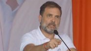 Rahul Gandhi Attacks PM Modi: 'पीएम मोदी के लिए मणिपुर कोई राज्य नहीं है', झारखंड के सिमडेगा में बोले राहुल गांधी (Watch Video)