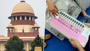 Supreme Court: बैलट पेपर से चुनाव कराने की याचिका सुप्रीम कोर्ट ने की खारिज, याचिकाकर्ता से कहा ,' जब हारते है, तभी खराब होती है EVM, जीतने पर नहीं