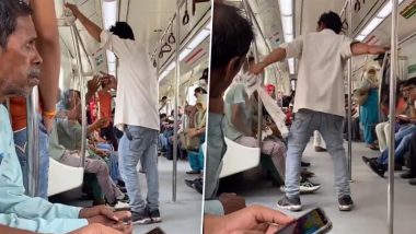 Delhi Metro Fight: भरी हुई मेट्रो कोच में यात्रियों के बीच हुई गाली-गलौज, लड़ाई का वीडियो वायरल