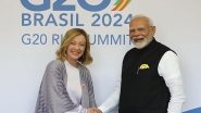 G20 Summit: प्रधानमंत्री मोदी और पीएम मेलोनी की मुलाकात, भारत-इटली ने रणनीतिक साझेदारी को आगे बढ़ाने की प्रतिबद्धता दोहराई