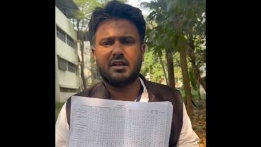 VIDEO: स्वरा भास्कर के पति फहाद अहमद ने उठाएं EVM पर सवाल, कहा, '99 % चार्जिंग वाली मशीन में मुझसे डबल वोट दुसरी उम्मीदवार को मिले