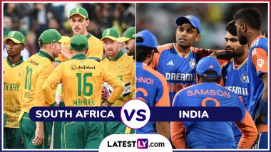 IND vs SA 4th T20I Match Prediction: दक्षिण अफ्रीका और टीम इंडिया के बीच आज खेला जाएगा महामुकाबला, मैच से पहले जानें कौनसी टीम मार सकती हैं बाजी