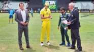 Australia vs Pakistan, 1st T20I Live Toss Update: पहले टी20 मुकाबले में पाकिस्तान के कप्तान मोहम्मद रिजवान ने जीता टॉस, पहले गेंदबाजी करने का किया फैसला