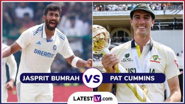 Jasprit Bumrah vs Pat Cummins Stats: भारत बनाम ऑस्ट्रेलिया बॉर्डर गावस्कर ट्रॉफी से पहले जानें 40 टेस्ट के बाद जसप्रीत बुमराह और पैट कमिंस में से कौन है असली बेताज बादशाह