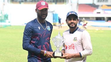 West Indies vs Bangladesh 1st Test 2024 Day 1 Live Streaming: आज वेस्टइंडीज और बांग्लादेश के बीच खेला जाएगा पहला टेस्ट, यहां जानें भारत में कब, कहां और कैसे उठाए लाइव मुकाबला का लुफ्त