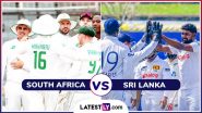 South Africa vs Sri Lanka 1st Test 2024 Day 1 Live Streaming: आज से साउथ अफ्रीका और श्रीलंका के बीच खेला जाएगा पहला टेस्ट, यहां जानें भारत में कब, कहां और कैसे उठाए लाइव मुकाबला का लुफ्त