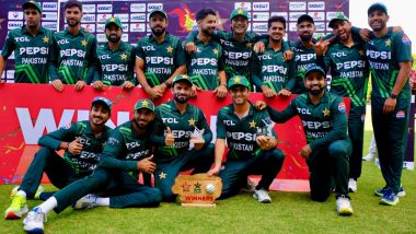 Zimbabwe vs Pakistan 3rd ODI 2024 Scorecard: तीसरे वनडे में पाकिस्तान ने जिम्बाब्वे को 99 रनों से हराया, सीरीज पर 2-1 से जमाया कब्जा; कामरान गुलाम ने जड़ा शतक