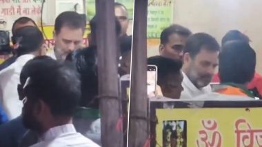 VIDEO: राहुल गांधी ने लिया नागपुर के व्यंजन का स्वाद, खाया रामजी शामजी का फेमस पोहा, लोगों से की बातचीत, वीडियो वायरल