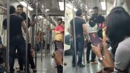 Fight In Delhi Metro: दिल्ली मेट्रो में कपल और एक युवक के बीच जमकर मारपीट, युवती करती रही बीच बचाव, वीडियो हुआ वायरल