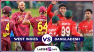 West Indies vs Bangladesh T20 & ODI 2024 Schedule: इस दिन से वेस्टइंडीज और बांग्लादेश के बीच शुरू होगी वाइट बल सीरीज, यहां देखें पूरा कार्यक्रम