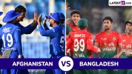 Afghanistan vs Bangladesh 1st ODI 2024 Preview: पहले वनडे में अफगानिस्तान और बांग्लादेश के बीच खेला जाएगा रोमांचक मुकाबला, यहां जानें हेड टू हेड, पिच रिपोर्ट, मिनी बैटल और स्ट्रीमिंग की जानकारी