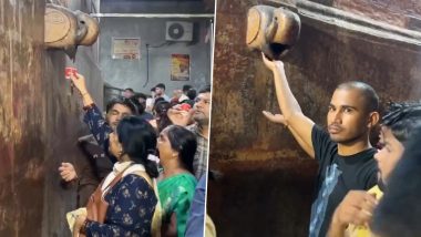 Viral Video: एसी से गिर रहे पानी को हाथ में लेकर चरणामृत समझकर पी रहे है लोग, वीडियो देखकर हो जाएंगे दंग