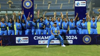 Mumbai Wins Senior Women's T20 Trophy 2024-25: मुंबई ने बंगाल को 10 विकेट से हराकर जीती सीनियर महिला टी20 ट्रॉफी, व्रुशाली भगत ने खेली तूफानी पारी