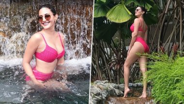 Amyra Dastur ने इंस्टाग्राम पर शेयर की रेड बिकिनी में तस्वीरें, फैंस ने लुटाया प्यार (View Pics)