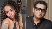 Bassist Mohini Dey Denies Linkup Rumours With AR Rahman: बेसिस्ट मोहिनी दे ने AR रहमान के साथ लिंकअप अफवाहों को किया खारिज, कहा -  'वह मेरे लिए पिता समान हैं'