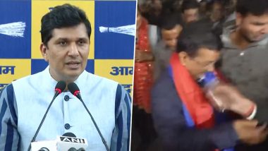 Kejriwal Attack Video: दिल्ली में केजरीवाल पर हमला, AAP नेता सौरभ भारद्वाज का आरोप, अटैक करने वाला शख्स BJP का औपचारिक सदस्य; VIDEO