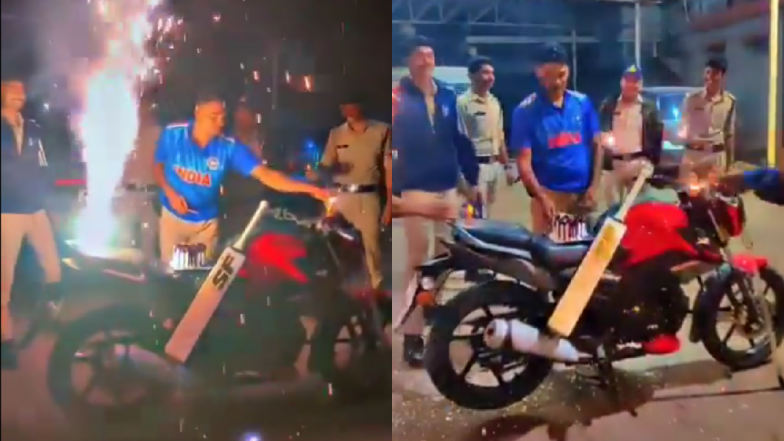 Virat Kohli&rsquo;s Birthday&nbsp;Celebration:&nbsp;भोपाल पुलिस ने पटाखे फोड़कर मनाया विराट कोहली का 36वां जन्मदिन?&nbsp;वायरल वीडियो में दावा