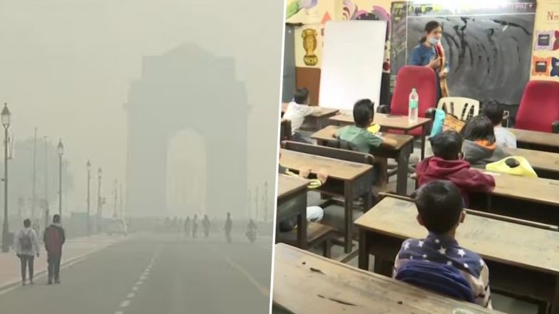 Delhi-NCR Schools Close: एनसीआर में हवा अभी भी जहरीली, स्कूल चल रहे है ऑनलाइन
