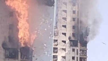 Fire In Mumbai: मुंबई के डोंगरी इलाके में बहुमंजिला इमारत में लगी आग, मौके पर दमकल की गाड़ियां मौजूद (Watch Video)