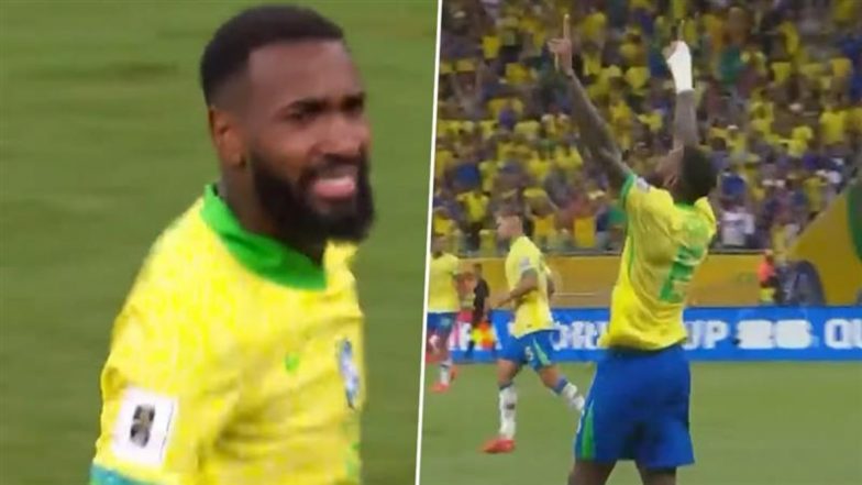 Brazil&nbsp;vs Uruguay, FIFA World Cup 2026 CONMEBOL Qualifiers:&nbsp;फीफा विश्व कप क्वालिफायर&nbsp;में गेर्सन सैंटोस के शानदार गोल से ब्राजील ने उरुग्वे को 1-1 से रोका!