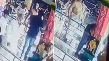 Sudden Death Caught on Camera: हैदराबाद के श्री अंजनेया स्वामी मंदिर में युवक की कार्डियक अरेस्ट से मौत, वीडियो आया सामने