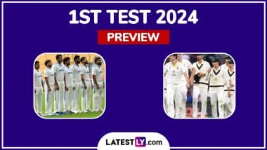 IND vs AUS 1st Test 2024 Preview: पर्थ के कठिन सरफेस पर कल से खेला जाएगा भारत बनाम ऑस्ट्रेलिया बॉर्डर गावस्कर ट्रॉफी का पहला टेस्ट मुकाबला, यहां जानें हेड टू हेड रिकार्ड्स, मिनी बैटल, स्ट्रीमिंग समेत सभी डिटेल्स