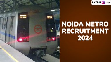 Noida Metro Recruitment 2024: मेट्रो में जॉब का सुनहरा मौका! लाखों में वेतन, कब करना है आवेदन, जाने डिटेल्स