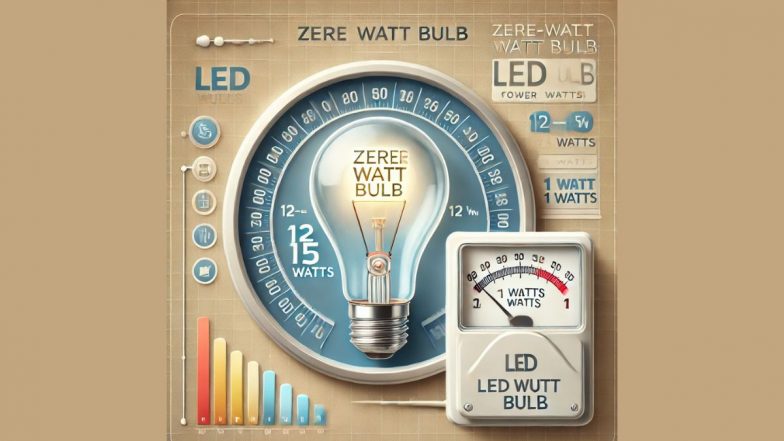 Zero Watt Ka Bulb Kitni Bijli Khata Hai? जीरो वॉट का बल्ब कितनी बिजली खाता है? गुगल पर ट्रेंड हो रहे इस सवाल का जानें 100% सही जवाब; VIDEO