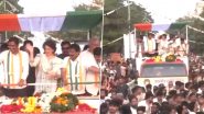 Priyanka Gandhi Roadshow: महाराष्ट्र चुनाव को लेकर नागपुर में प्रियंका गांधी का रोड शो, बड़ी संख्या में लोग हुए शामिल, देखें वीडियो