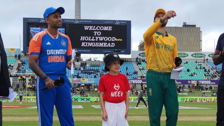 IND vs SA, 4th T20I Match Live Toss Update: टीम इंडिया के कप्तान सूर्यकुमार यादव ने जीता टॉस, पहले बल्लेबाजी करने का किया फैसला